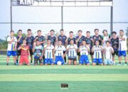 Laga Persahabatan Panas! Kodim 1420 dan GMP Fc Saling Jegal di Mini Soccer
