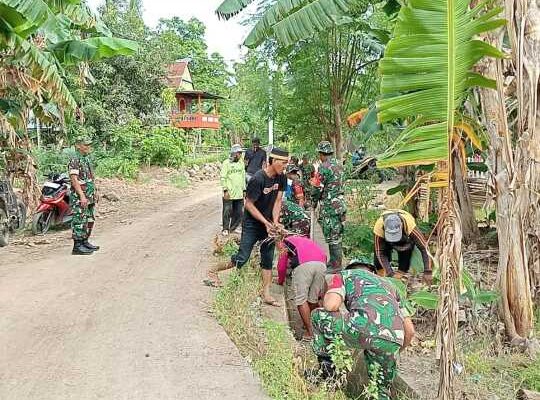 Koramil Tellu Limpoe Goyang Desa Teppo