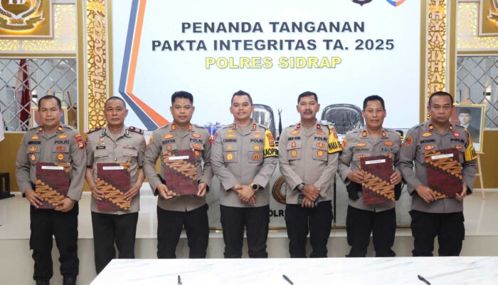 DIPA 2025: Langkah Bersih Polres Sidrap