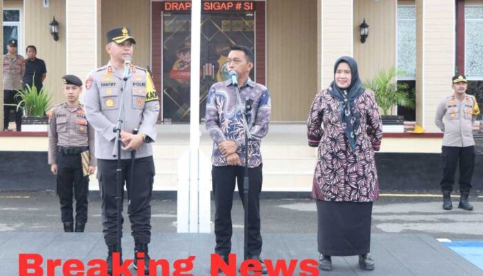 Bupati Terpilih Ikut Apel di Polres, Ada Apa?