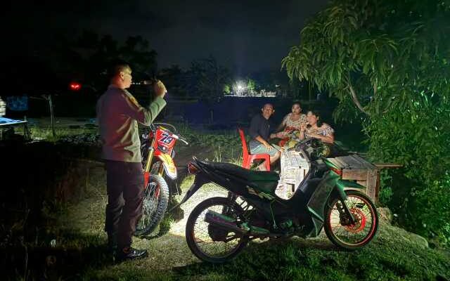 Aksi Polisi Jaga Nyaman Akhir Pekan Sidrap