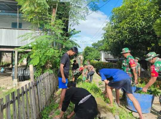 TNI Pimpin Aksi di Carawali
