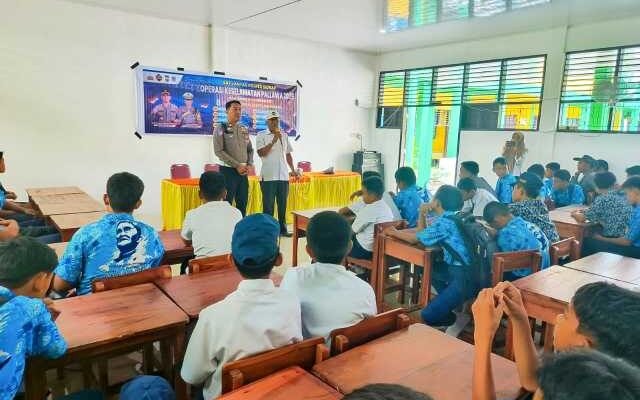 Sat Lantas Sidrap Edukasi Pelajar! Stop Pelanggaran Sejak Dini