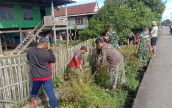Aksi Cepat Lawan Banjir, Danramil Turun Tangan!