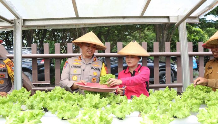 Kapolres Sidrap Gaungkan Revolusi Pekarangan, Bhayangkari Turut Andil!