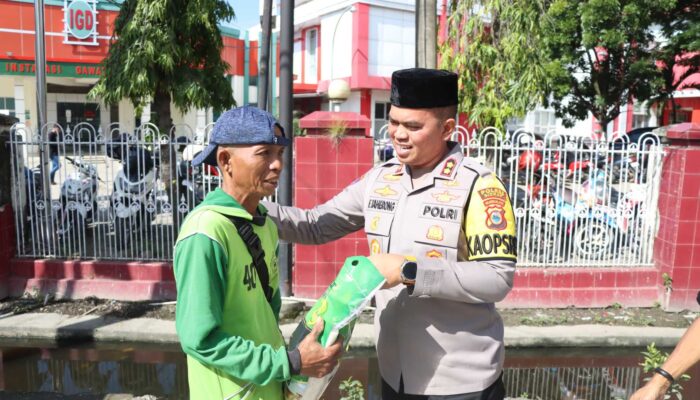 Kapolres Sidrap Tebar Berkah! Sembako Gratis Jelang Ramadhan