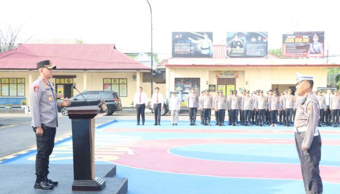 Kapolres Sidrap Tekankan Pelayanan Prima Selama Ramadhan