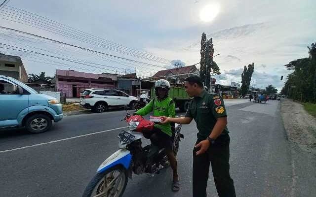 Kasdim 1420/Sidrap Pimpin Tebar Kebaikan di Bulan Ramadhan