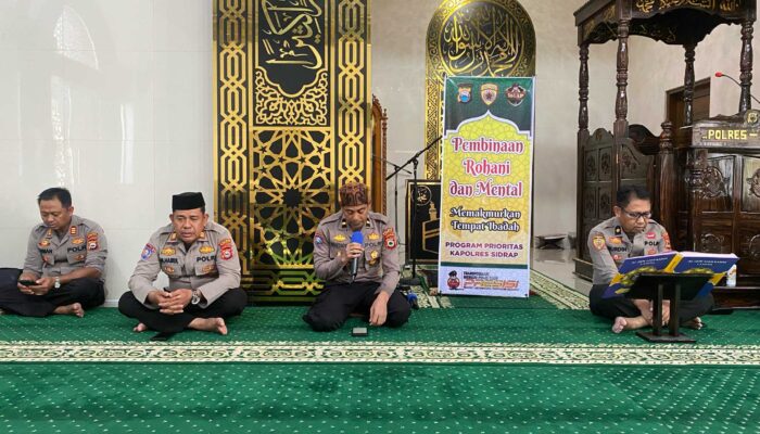Polres Sidrap Gelar Yasinan: Harmoni Spiritual di Bulan Ramadhan