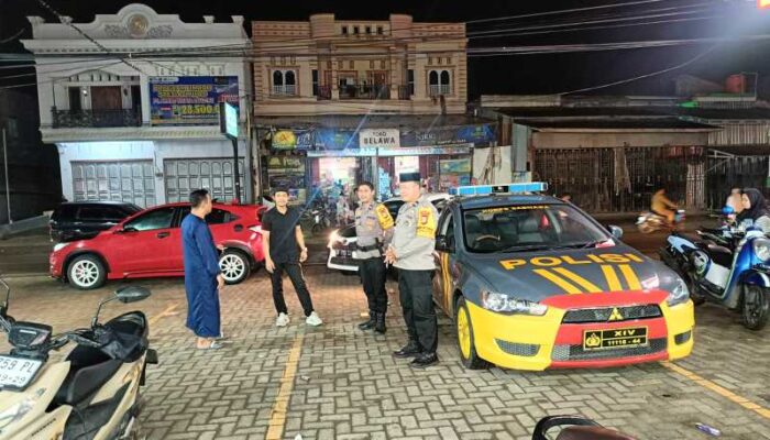 Polisi Siaga, Tarawih Nyaman: Polsek Dua Pitue Kawal Keamanan Ramadhan