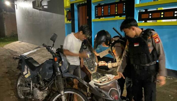 Tak Ada Celah Kriminal! Polres Sidrap Gencarkan Patroli Malam
