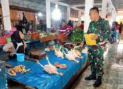 Babinsa Koramil Panca Lautang Masuki Kios-Kios Pasar, Ada Apa?