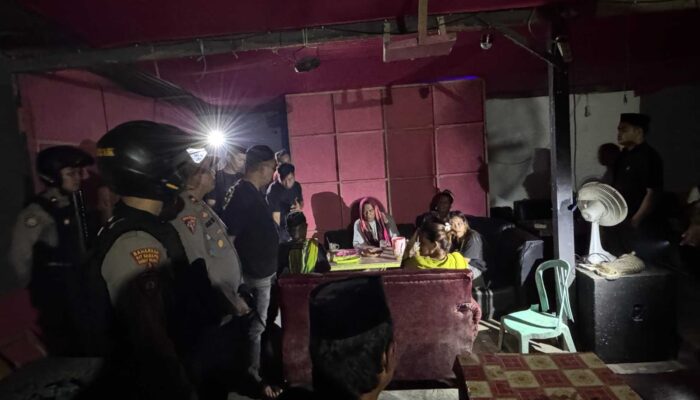 Patroli Gabungan Polres Sidrap: THM Ditertibkan, Warga Beri Apresiasi