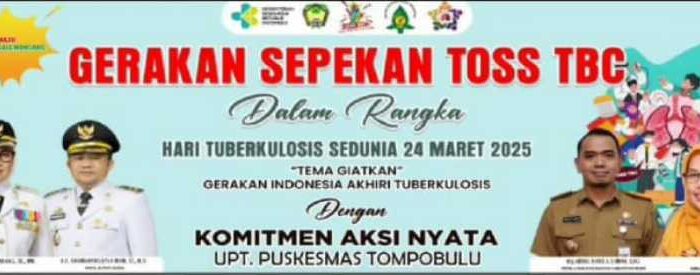 Perang Melawan TBC, Puskesmas Tompobulu Turun ke Masyarakat