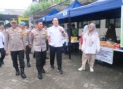 Kapolda Sulsel Tinjau Gerakan Pangan Murah: Lebaran Tenang, Harga Stabil