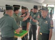 Delapan Prajurit Kodim 1420/Sidrap Naik Pangkat