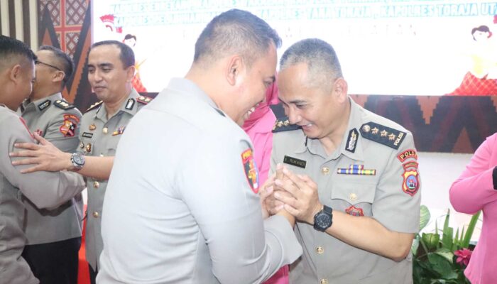 AKBP Fantry Tekankan Loyalitas dan Dedikasi di Sertijab Polda Sulsel