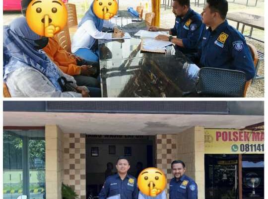 Warga Galesong Timur Didampingi Posbakum, Lapor Dugaan Penipuan