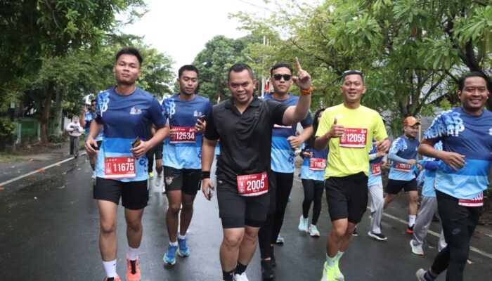 Kapolres Fantry Tancap Gas di Sidrap Run 2025: Olahraga, Wisata, Semua Gas!