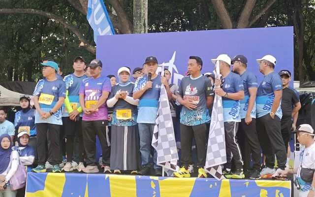 Sidrap Run 2025 Pecah! Ribuan Pelari Tumpah Ruah, Dandim Turut Berlari