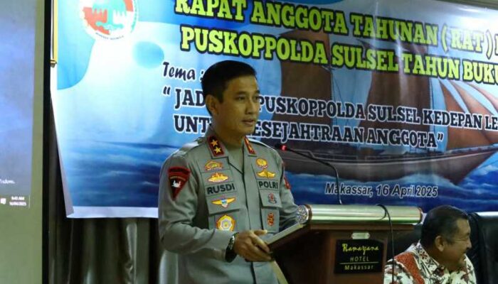 Buka RAT ke-52 Puskoppolada Sulsel, Kapolda Bicara Terobosan & Kejujuran