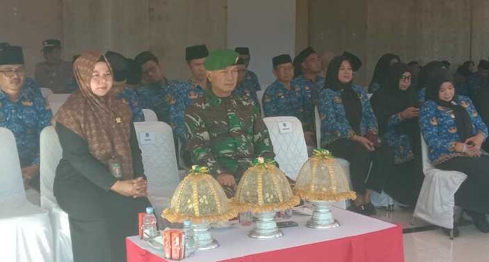 Kasdim 1420/Sidrap Tampil Gagah di Upacara Integrasi Nasional