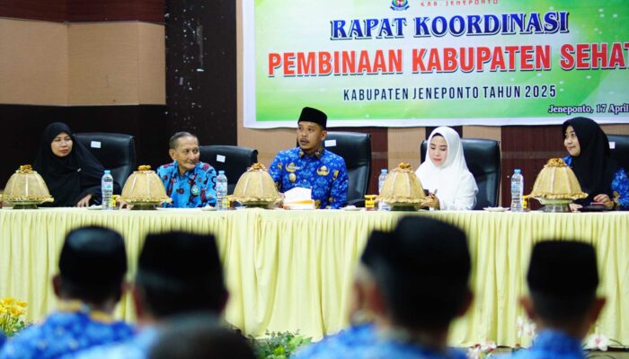 Jeneponto Gaspol Wujudkan Kabupaten Sehat, Forum KKS Resmi Dibentuk