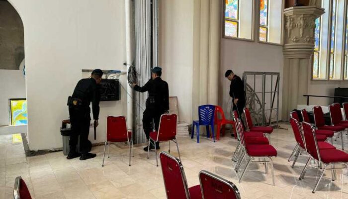 519 Polisi Siaga Amankan Misa Paskah di Makassar, 10 Gereja Prioritas Dijaga Ketat