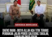 Ngopi Serius, Dg. Iwan Janji Perbaiki Jalan Poros Galesong