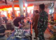 Babinsa Pantau Ketat Harga Sembako, Pedagang Bilang Begini