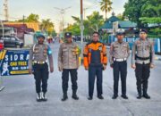 CFD Sidrap Aman dan Tertib, Polisi Siaga Sejak Pagi Atur Lalu Lintas