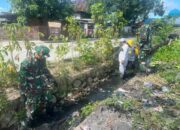 Gotong Royong TNI dan Warga Sidrap, Irigasi Sawah Disulap Jadi Bersih
