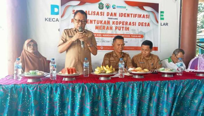 Koperasi Merah Putih Dibentuk di Bangea, Warga Antusias!