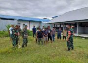 TNI Bersama Warga Bersihkan Pasar Baranti, Ciptakan Lingkungan Asri dan Sehat