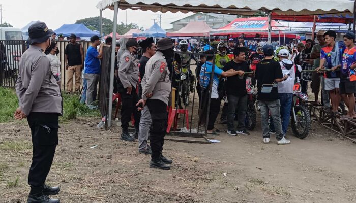 Sidrap Membara! Polres Sukses Amankan Balap Motor 169 Rider