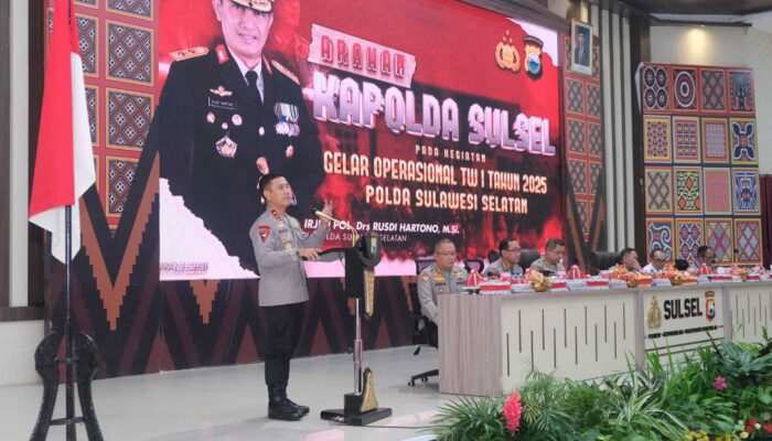 Kapolda Sulsel Siap Bereskan Kinerja Triwulan II