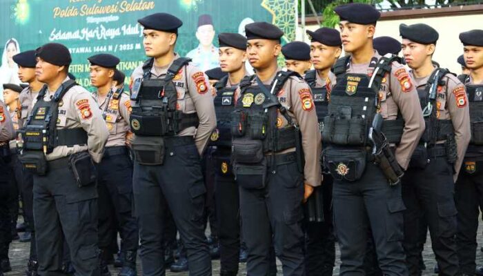 May Day Panas! 5.300 Aparat Siaga, Sulsel Dipagari TNI-Polri