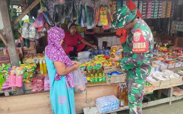 Serda Herman Amal Cek Harga Pasar, Warga Mojong Lega