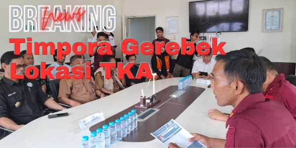 [BreakingNews]: Timpora Gerebek Lokasi TKA di Watang Pulu