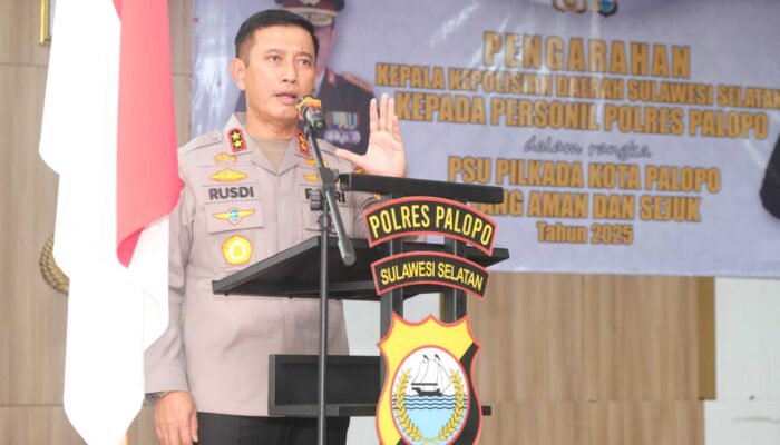 Kapolda Sulsel Beri Pesan Tegas saat Kunjungi Palopo