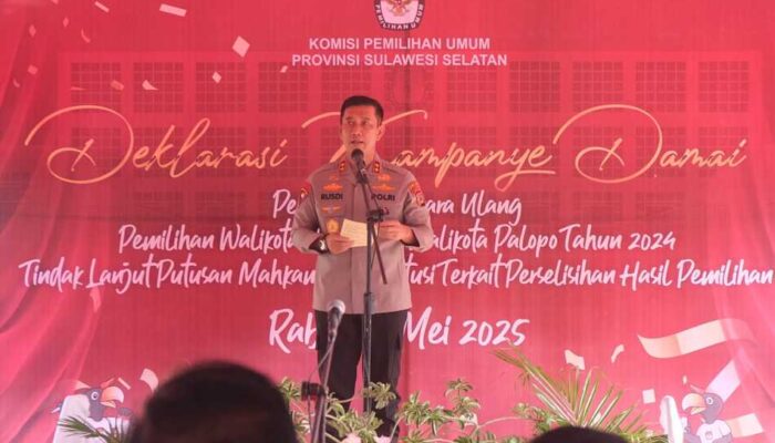 Kapolda Sulawesi Selatan Tegas Kawal PSU Palopo Tanpa Konflik