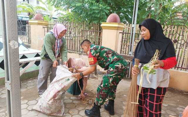 Sertu Muliadi Bikin Warga Makin Peduli