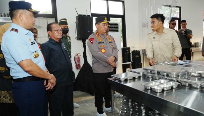 Kapolri Sigit Cek Dapur MBG Polda Sulsel