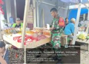 Aksi Nyata Babinsa Pajalele, Pedagang Merasa Didengar