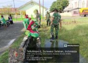 Gerakan Koramil 1420-02/Tellu Limpoe Gandeng Siswa di Arateng