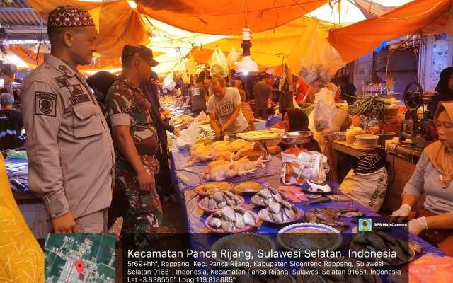 Sebelum Idul Adha, Babinsa Kel. Rappang Temukan Fakta Mengejutkan di Pasar