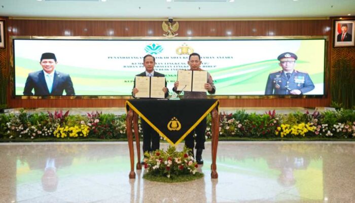 MoU Penting Diteken Kapolri dan Menteri LHK!