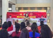 Polwan Cantik Pimpin Tim Minggu Kasih Polda Sulsel, Warga Antusias!
