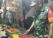 Babinsa Kelurahan Pangkajene Cegah Lonjakan Harga