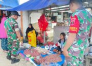 Babinsa Koramil 1420-02 Patroli Harga! Stabil atau Naik?